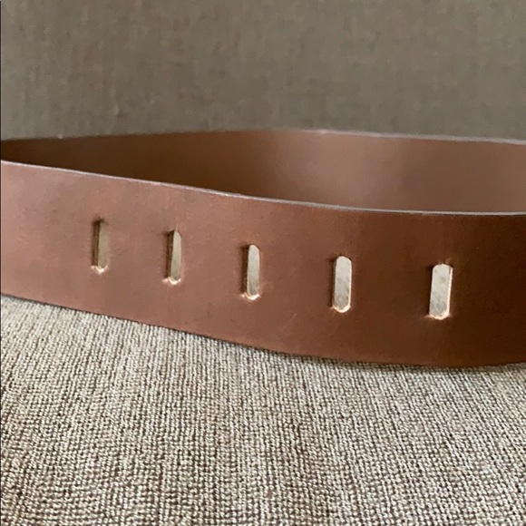 Marni brown leather belt